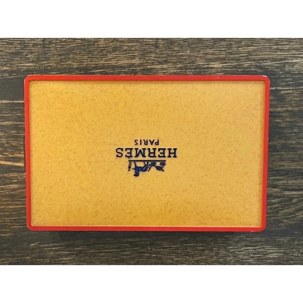 Hermes Rocabar Perfumed Soap with Signature Travel Case New Sealed